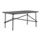 Modern Home 39.5&#x22; Brown and Black Rectangular Coffee Table